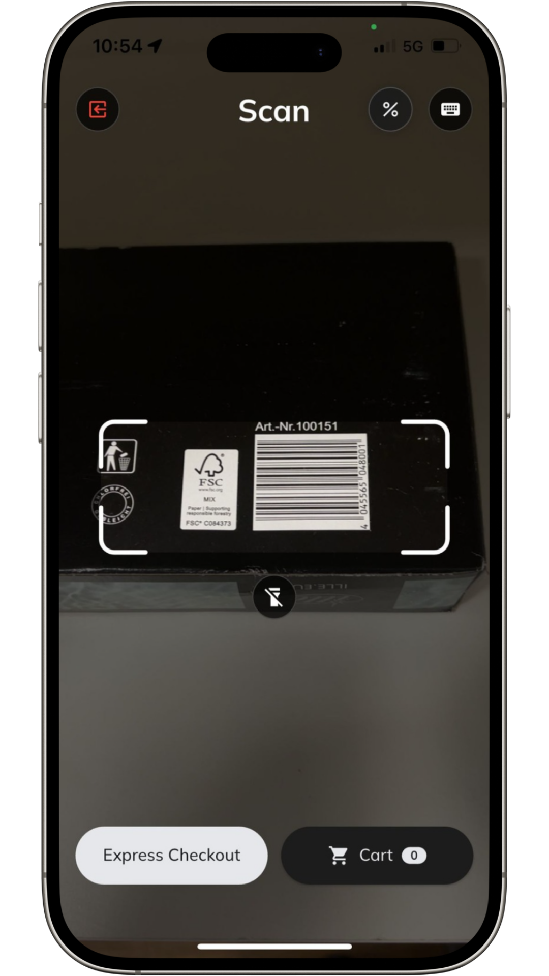 QR Code scannen